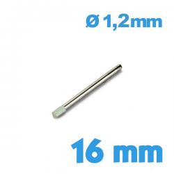 Barre Moletée 16 mm diamètre 1,2 mm