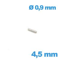 Goupille Droite pour Montre 4.5 mm - diamètre 0.9 mm