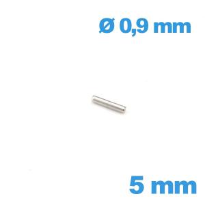 Goupille Droite Montre 5 mm diamètre 0.9 mm