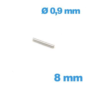 Goupille Droite 8 mm diamètre 0,90 mm