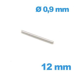 Goupille Droite 12 mm diamètre 0,90 mm Acier