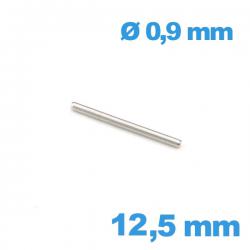 Goupille Droite 12,5 mm - diamètre 0,90 mm