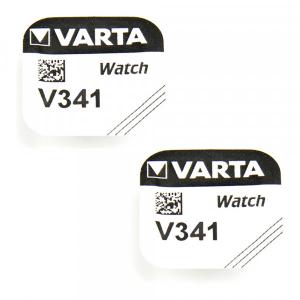 2 Piles de Montre Varta 341 - 1.55 Volts