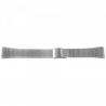 Bracelet Montre Extensible Argenté 18 mm Acier Inoxydable