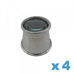 Loupe d'Horloger Aluminium 4x