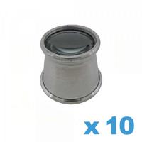 Loupe d'Horloger 10x Aluminium