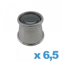 Loupe d'Horloger 6,5x Aluminium