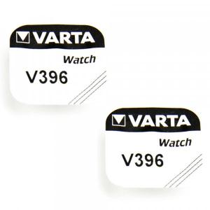 Lot 2 Piles pour Montre 396 Varta