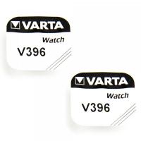 Lot 2 Piles pour Montre 396 Varta