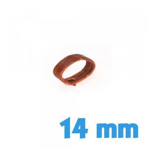 Passant pour Montre 14 mm PU Café