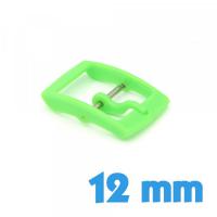 Boucle Ardillon Plastique 12 mm Vert