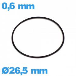 Joint NBR de marque ISO Swiss torique horlogerie - 26,5 X 0,6 mm