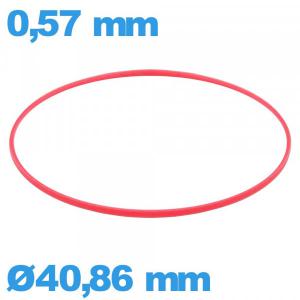 Joint 40,86 X 0,57 mm d'horlogerie  cylindrique  