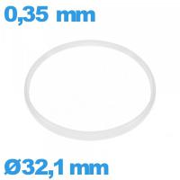 Joint   verre horlogerie  32,1 X 0,35 mm Cylindrique  