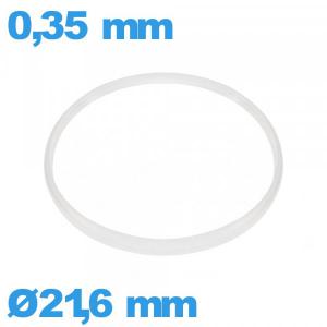 Joint  pour horlogerie de marque Sternkreuz  21,6 X 0,35 mm   