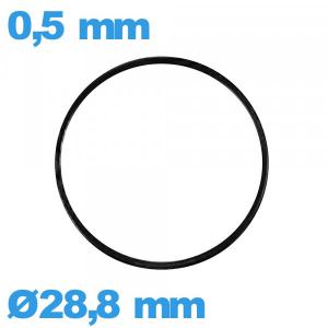 Joint montre plat étanchéité 28,8 X 0,5 mm   pas cher