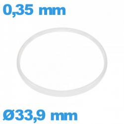 Joint Sternkreuz pour montre  - 33,9 X 0,35 mm  