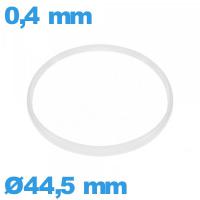 Joint  de montre  44,5 X 0,4 mm blanc  