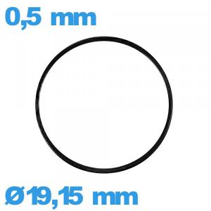 Joint plat d'horlogerie  - 19,15 X 0,5 mm