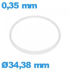 Joint d'horlogerie 34,38 X 0,35 mm     