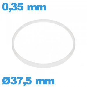 Joint pour horlogerie 37,5 X 0,35 mm    