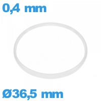 Joint verre d'horlogerie  - 36,5 X 0,4 mm  