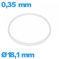 Joint verre pour horlogerie Sternkreuz   18,1 X 0,35 mm  