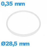Joint i-Ring  28,5 X 0,35 mm  ISO Swiss verre d'horlogerie 