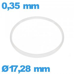 Joint montre de marque ISO Swiss 17,28 X 0,35 mm   Cylindrique pas cher 