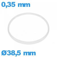 Joint  verre horlogerie  38,5 X 0,35 mm   