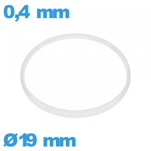 Joint pas cher verre pour horlogerie de marque Sternkreuz i-Ring 19 X 0,4 mm   