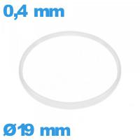 Joint pas cher verre pour horlogerie de marque Sternkreuz i-Ring 19 X 0,4 mm   