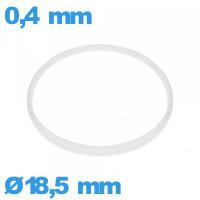 Joint verre horlogerie 18,5 X 0,4 mm    