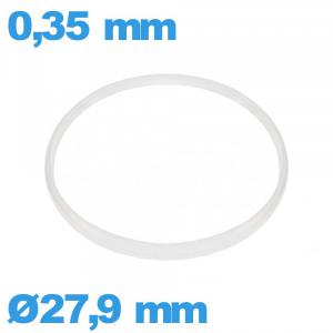 Joint horlogerie  27,9 X 0,35 mm Cylindrique   