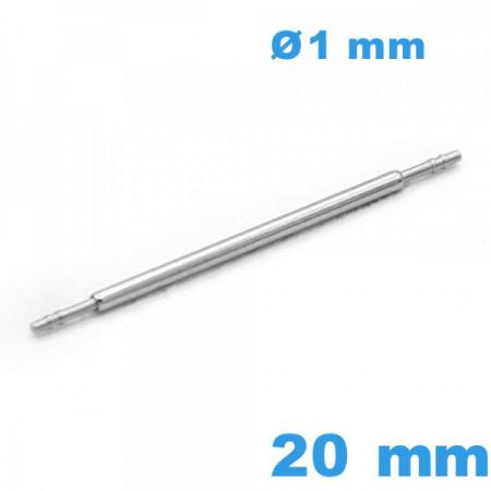 6 Anses Pompes Barrettes De Bracelet Montre 21 Mm - Ø 1,50 Mm, Neuf Avec étiquettes