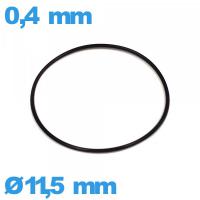 Joint ISO Swiss 11,5 X 0,4 mm montre nitrile O-ring