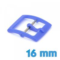 Boucle Ardillon 16 mm Plastique Bleu - pompe fournie