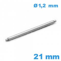 1 Pompe  montre 21 mm Téléscopique épaulement simple diam : 1,2 mm Suisse