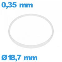 Joint verre d'horlogerie Sternkreuz 18,7 X 0,35 mm i-Ring  blanc 