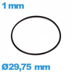 Joint de montre 29,75 X 1 mm étanchéité caoutchouc  O-ring