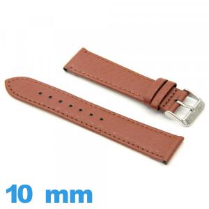 Bracelet cuir  10mm montre Grain Buffalo