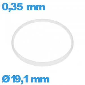 Joint verre horlogerie Sternkreuz     19,1 X 0,35 mm pas cher