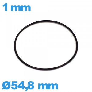 Joint O-ring  de montre nitrile - 54,8 X 1 mm