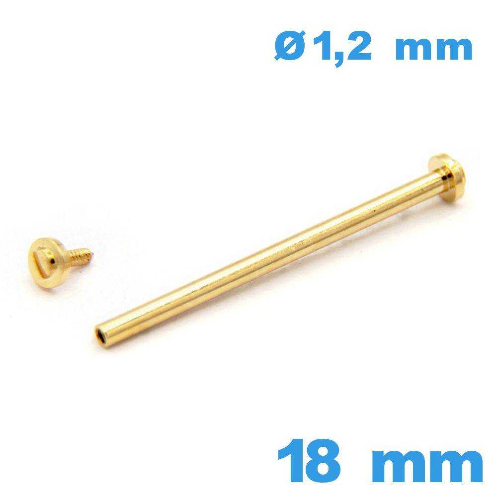 Fermoir De Cravate Vintage Anson - Clip Barre, Vert Cabine, Finition Dorée/argentée