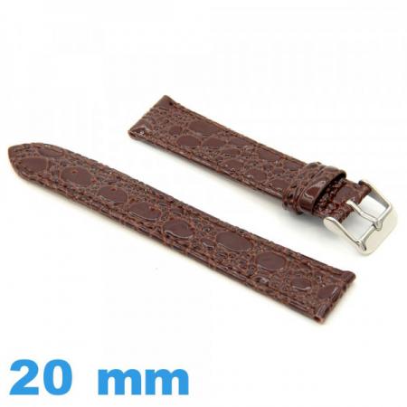 ZRC Bracelet de Montre 12MM - cur Gran Allgator Orange - NEUF | eBay