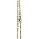 Pendentif Celte St-Justin Sur Chaîne En Acier Inoxydable - Occasion En Bel état, Longueur 62 Cm