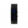 Montre Dark Samurai Noir LED Bleu