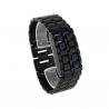 Montre Dark Samurai Noir LED Bleu