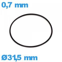 Joint 31,5 X 0,7 mm montre O-ring  NBR 