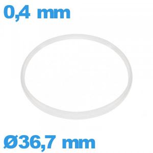 Joint verre d'horlogerie 36,7 X 0,4 mm     